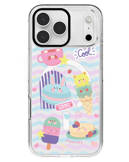 iPhone Rearguard MagSwap - Sweet Cafe