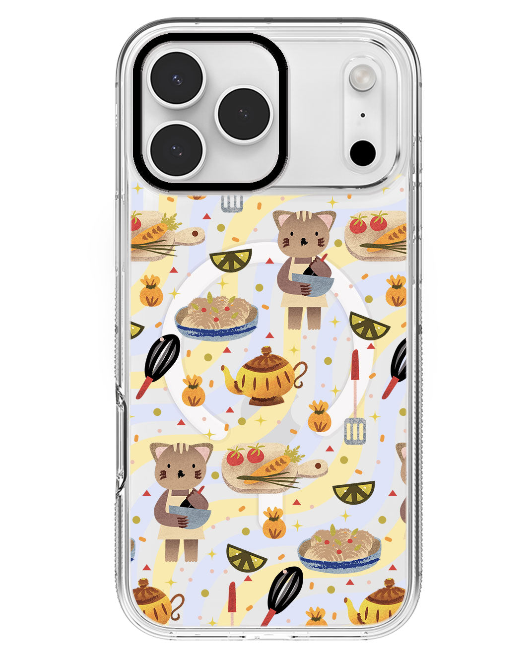 iPhone Rearguard MagSwap - Cooking Cat