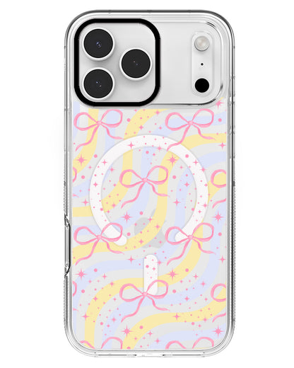 iPhone Rearguard MagSwap - Coquette Glittery Bow