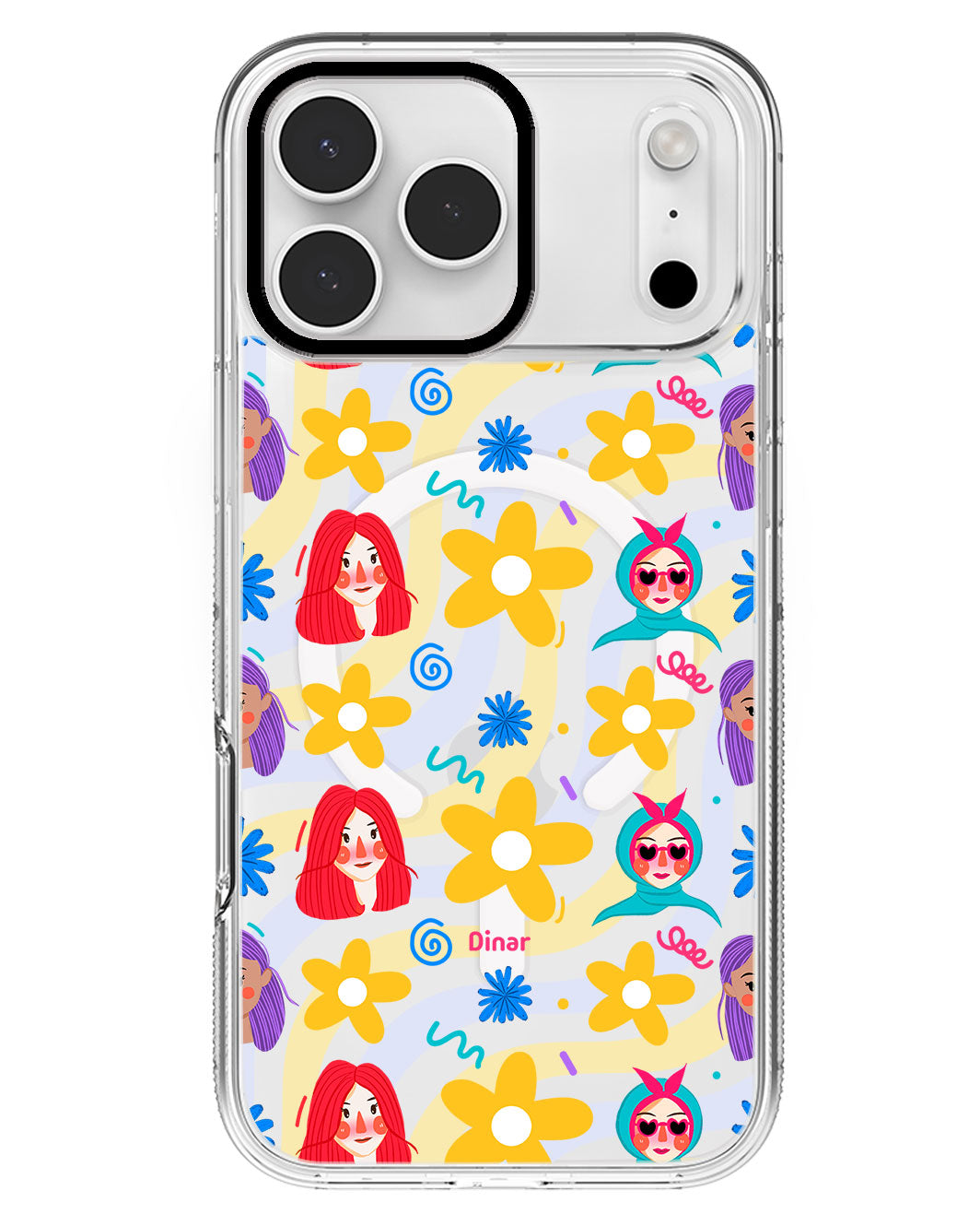 iPhone Rearguard MagSwap - Daisy Faces