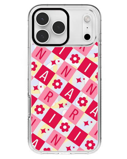 iPhone Rearguard MagSwap - CUSTOM MONOGRAM 3.0 Flower Grid 1.0