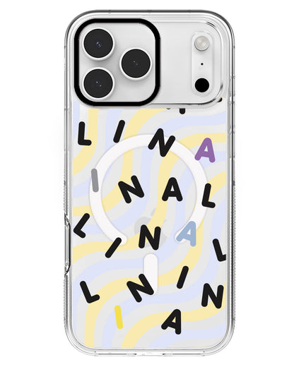 iPhone Rearguard MagSwap - CUSTOM MONOGRAM 2.0 Black
