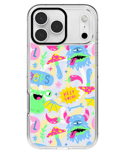 iPhone Rearguard MagSwap - Monster Say Keep Going