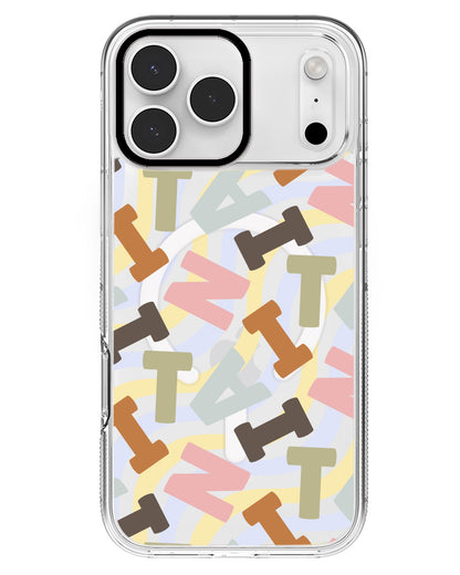 iPhone Rearguard MagSwap - Scattered Monogram 4.0