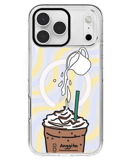 iPhone Rearguard MagSwap - Coffee Frappe