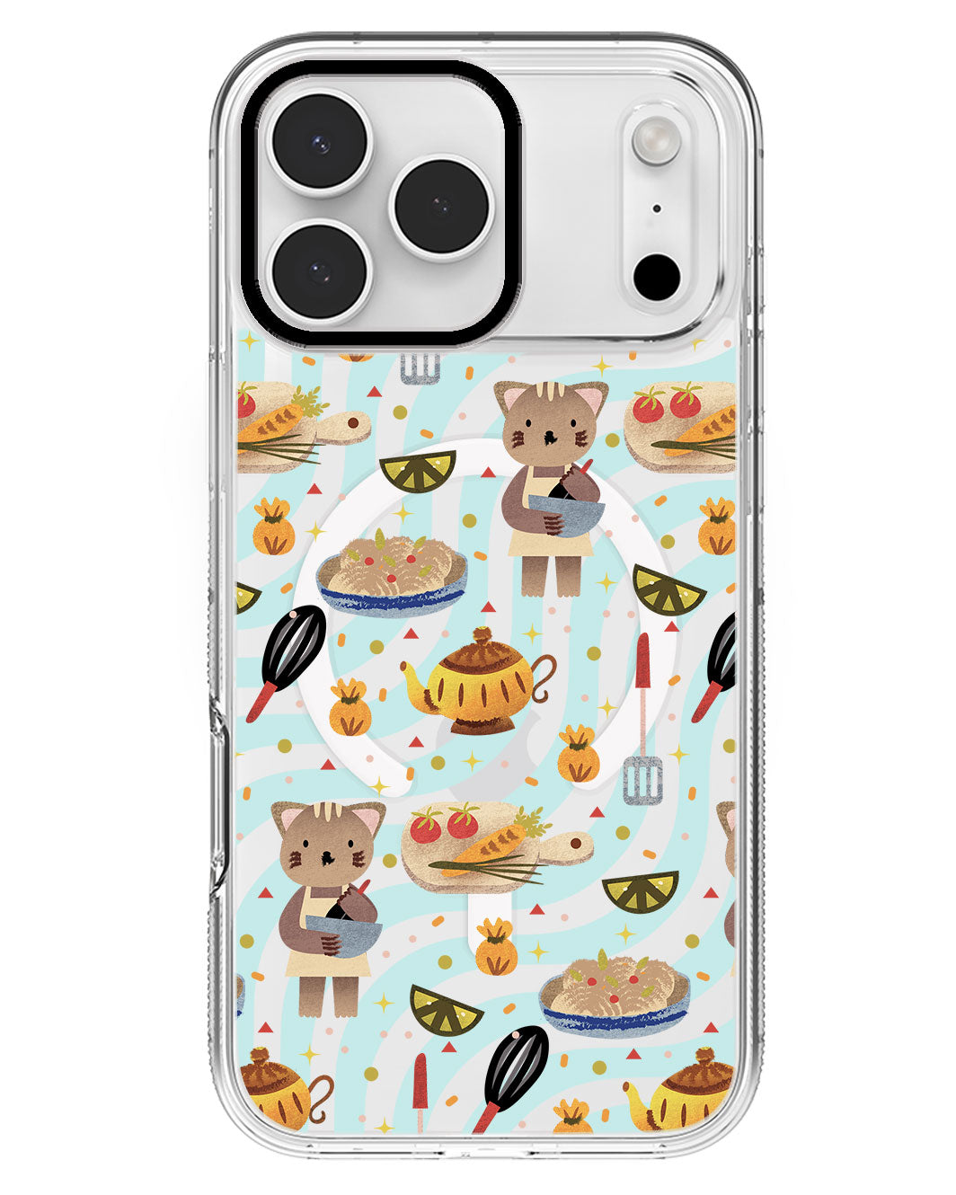 iPhone Rearguard MagSwap - Cooking Cat