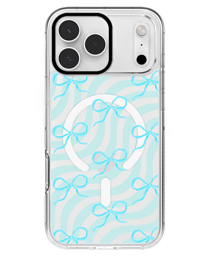 iPhone Rearguard MagSwap - Coquette Blue Bow