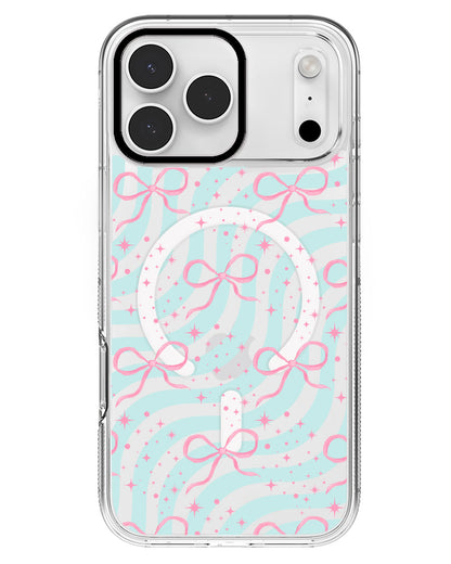 iPhone Rearguard MagSwap - Coquette Glittery Bow