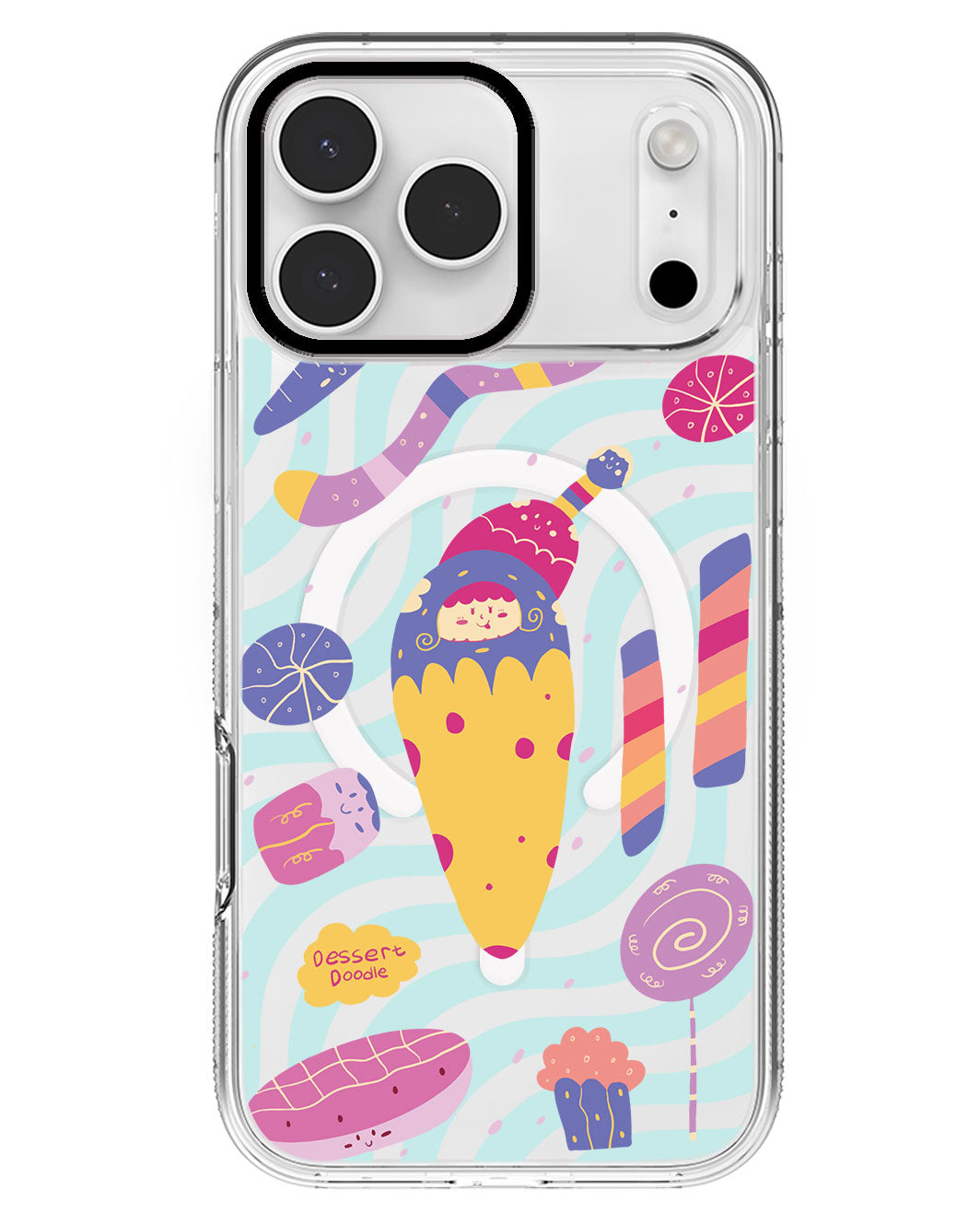 iPhone Rearguard MagSwap - Dessert Doodle