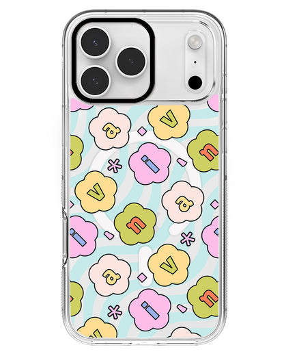 iPhone Rearguard MagSwap - CUSTOM MONOGRAM 3.0 Flower Petals 1.0