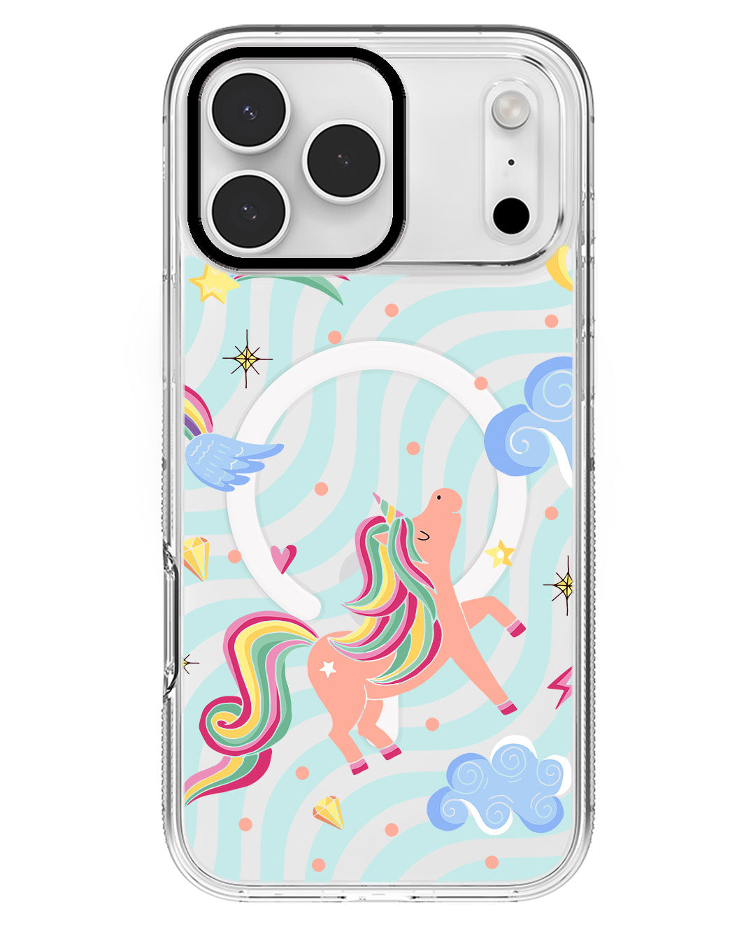 iPhone Rearguard MagSwap - Pegasus in Fairytale
