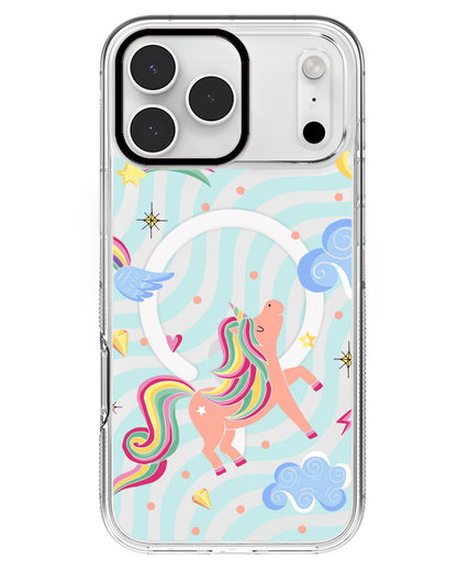 iPhone Rearguard MagSwap - Pegasus in Fairytale