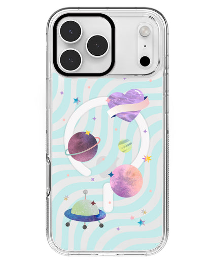 iPhone Rearguard MagSwap - Pink Planet