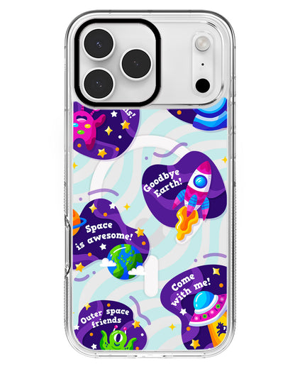 iPhone Rearguard MagSwap - Space Traveller