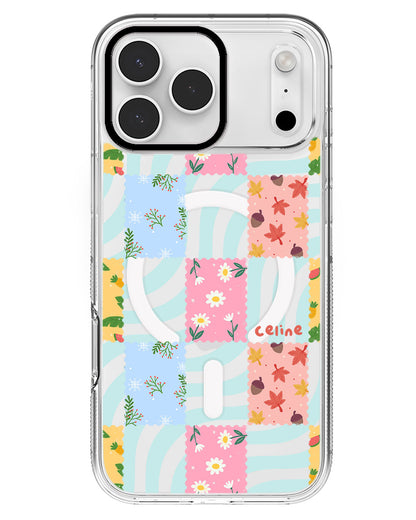 iPhone Rearguard MagSwap - Four Seasons Stamp