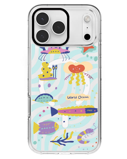 iPhone Rearguard MagSwap - Ocean World