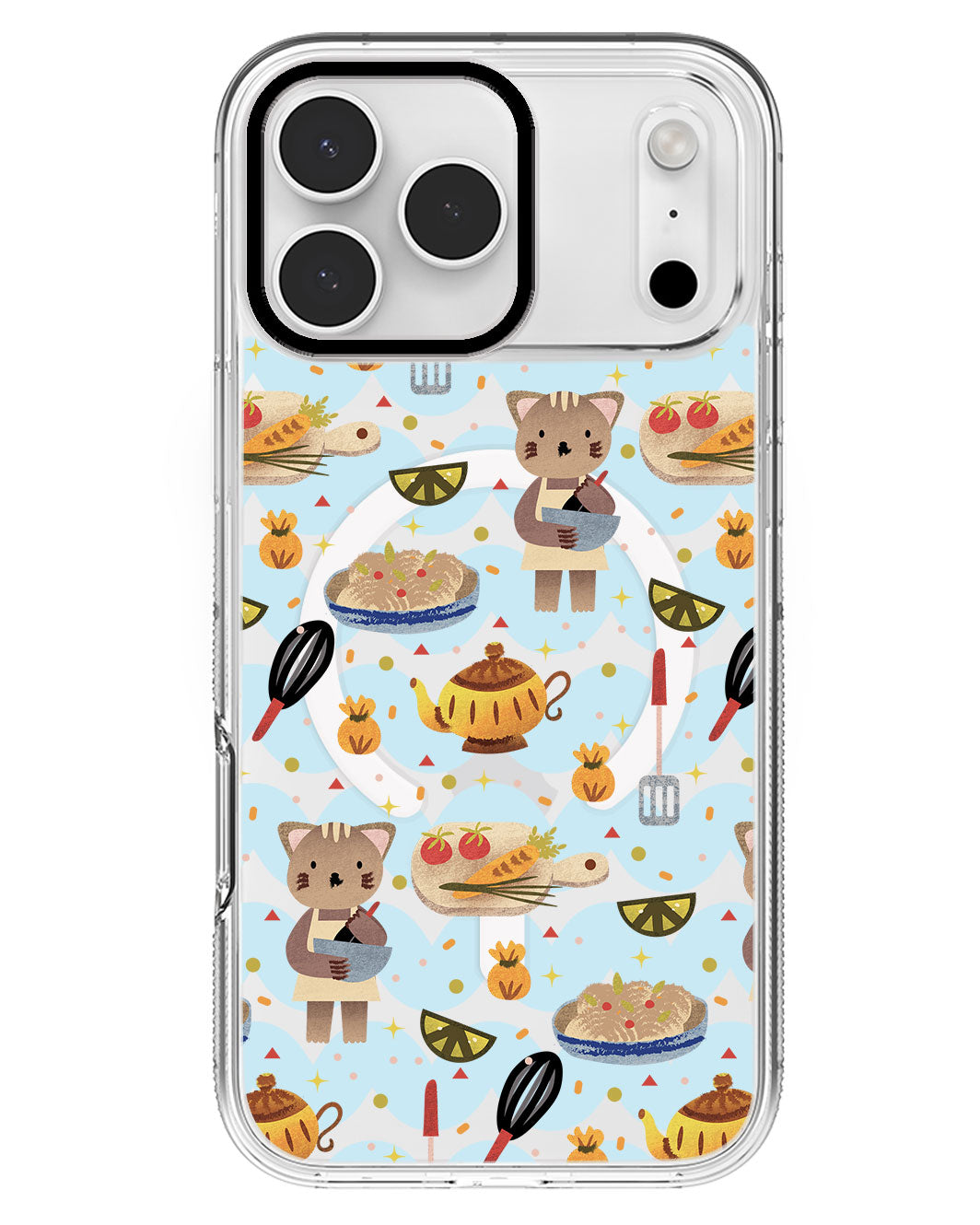iPhone Rearguard MagSwap - Cooking Cat