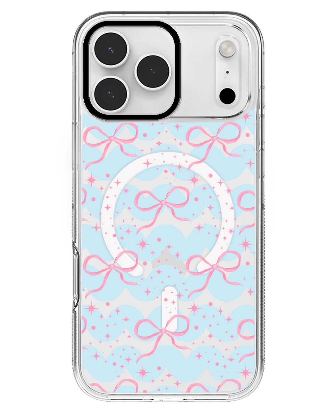 iPhone Rearguard MagSwap - Coquette Glittery Bow