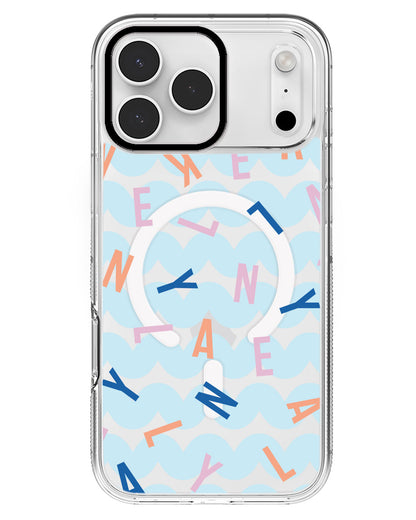 iPhone Rearguard MagSwap - CUSTOM MONOGRAM 1.0 Rainbow