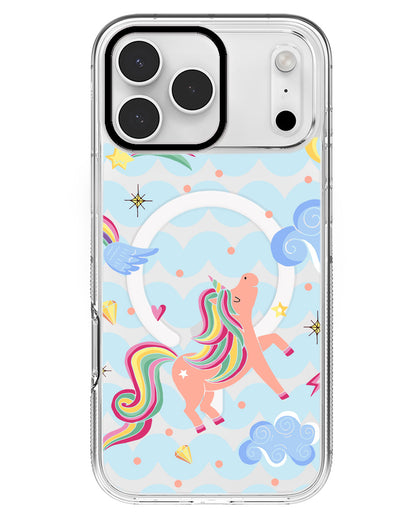 iPhone Rearguard MagSwap - Pegasus in Fairytale