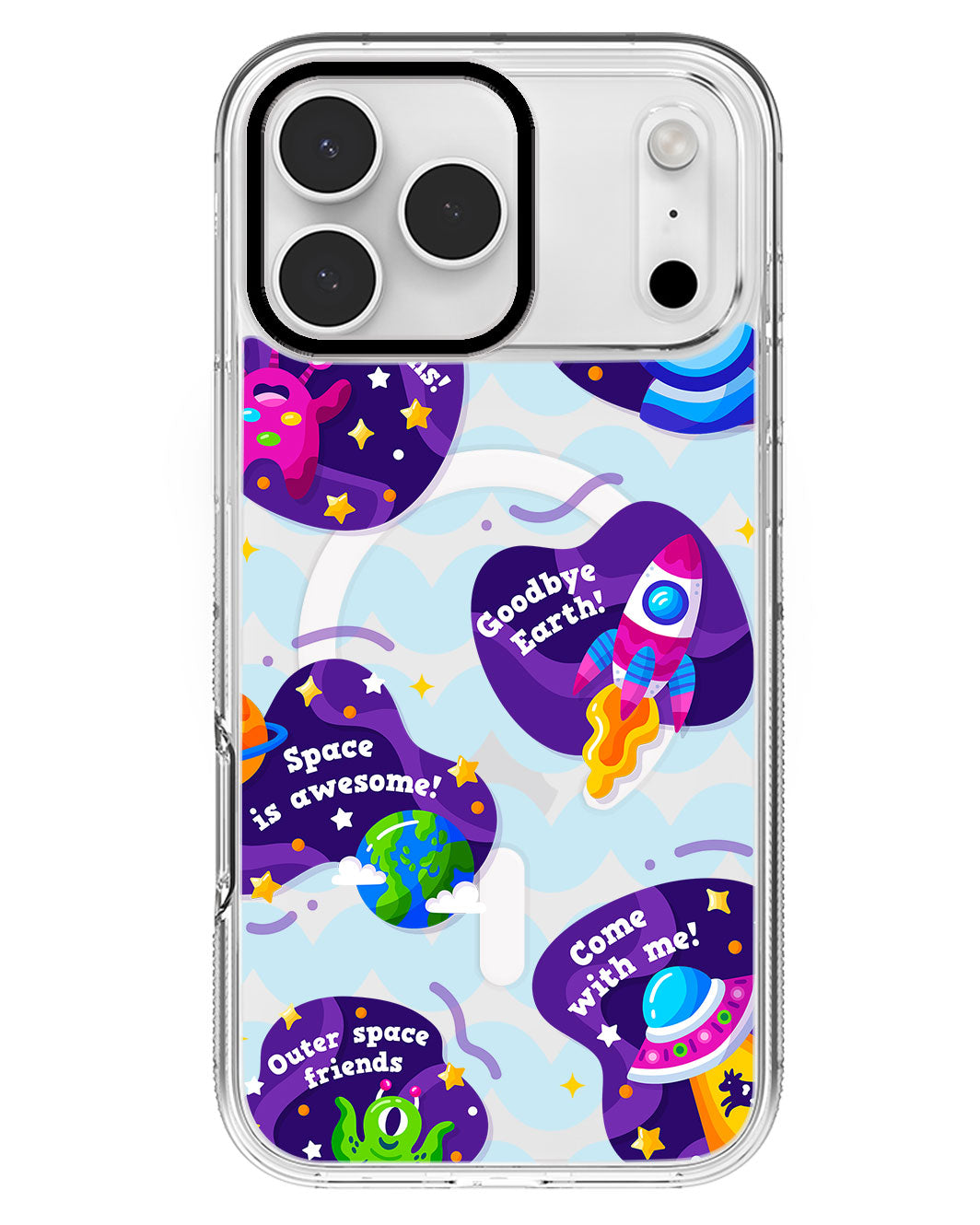 iPhone Rearguard MagSwap - Space Traveller