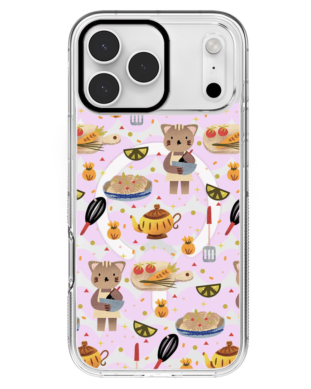 iPhone Rearguard MagSwap - Cooking Cat