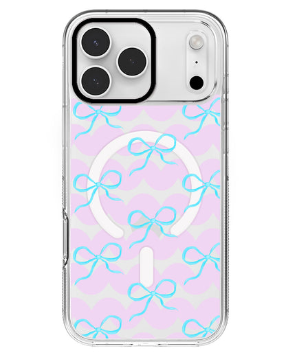 iPhone Rearguard MagSwap - Coquette Blue Bow