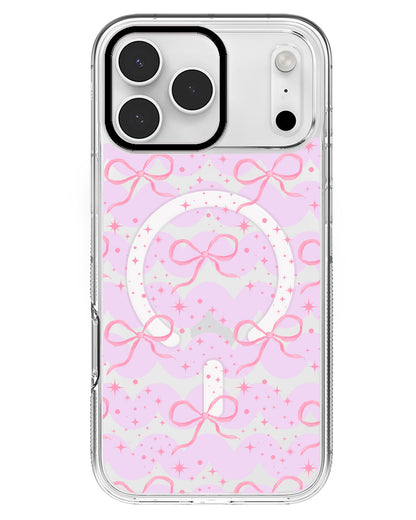 iPhone Rearguard MagSwap - Coquette Glittery Bow