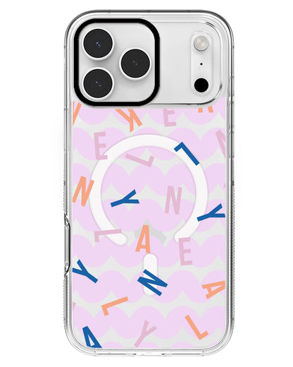 iPhone Rearguard MagSwap - CUSTOM MONOGRAM 1.0 Rainbow