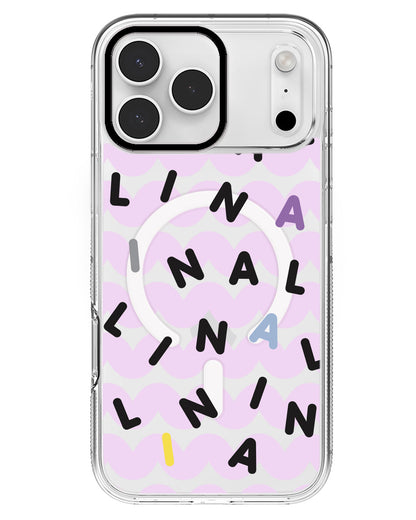 iPhone Rearguard MagSwap - CUSTOM MONOGRAM 2.0 Black
