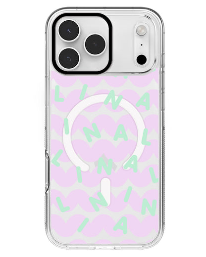 iPhone Rearguard MagSwap - CUSTOM MONOGRAM 2.0 Tosca
