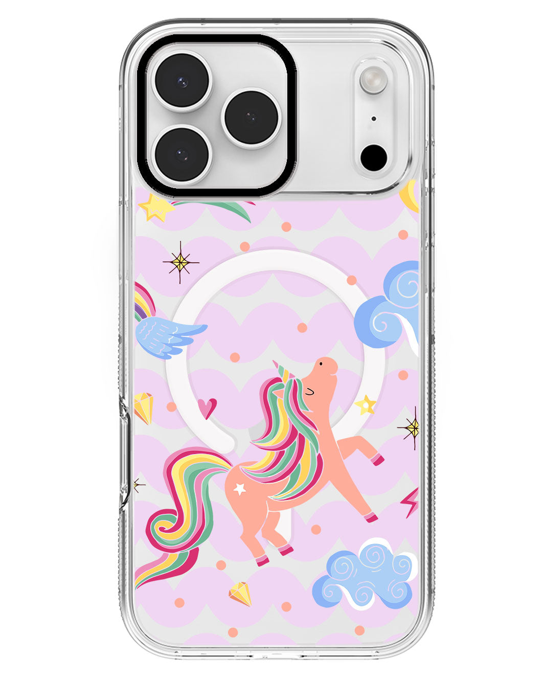 iPhone Rearguard MagSwap - Pegasus in Fairytale