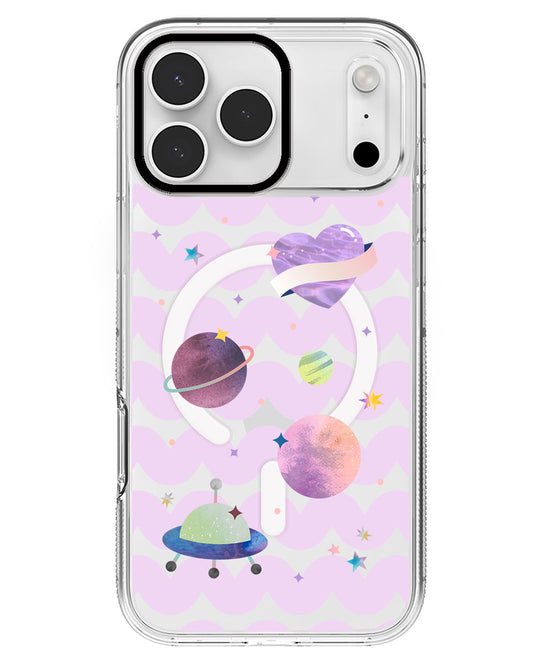 iPhone Rearguard MagSwap - Pink Planet