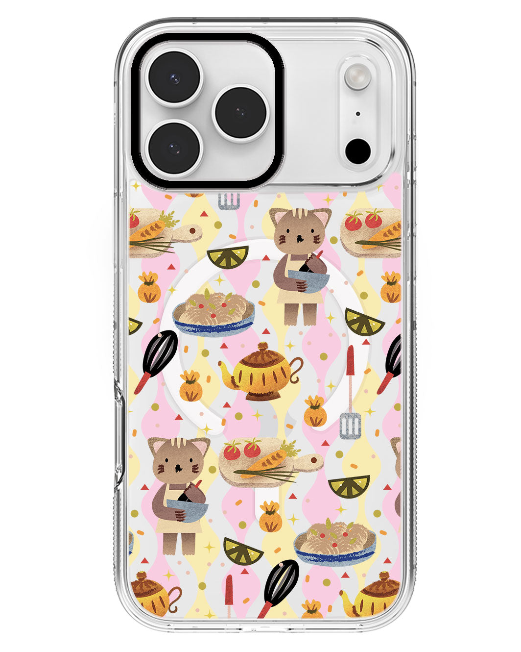 iPhone Rearguard MagSwap - Cooking Cat