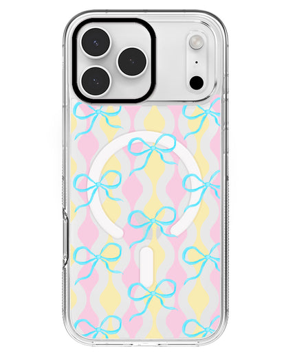 iPhone Rearguard MagSwap - Coquette Blue Bow