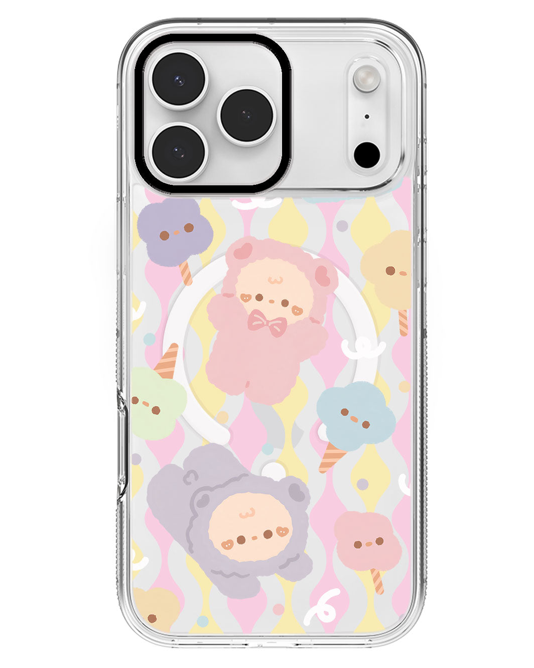 iPhone Rearguard MagSwap - Cotton Teddy