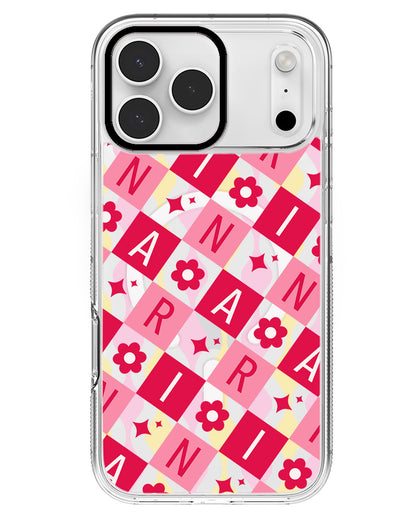 iPhone Rearguard MagSwap - CUSTOM MONOGRAM 3.0 Flower Grid 1.0