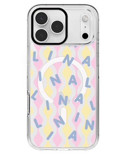 iPhone Rearguard MagSwap - CUSTOM MONOGRAM 2.0 Blue