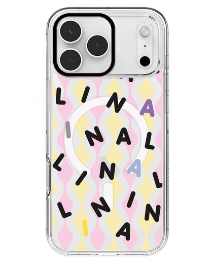 iPhone Rearguard MagSwap - CUSTOM MONOGRAM 2.0 Black