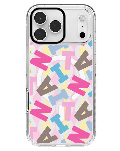 iPhone Rearguard MagSwap - Scattered Monogram 2.0