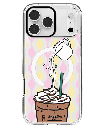iPhone Rearguard MagSwap - Coffee Frappe