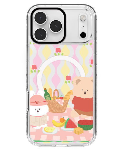 iPhone Rearguard MagSwap - Picnic Bear Pink