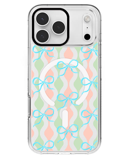 iPhone Rearguard MagSwap - Coquette Blue Bow
