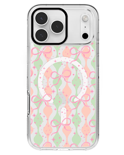 iPhone Rearguard MagSwap - Coquette Glittery Bow