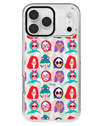 iPhone Rearguard MagSwap - Cute Sweety Faces