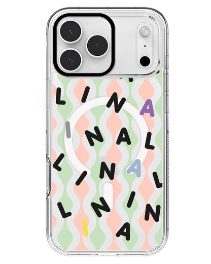 iPhone Rearguard MagSwap - CUSTOM MONOGRAM 2.0 Black