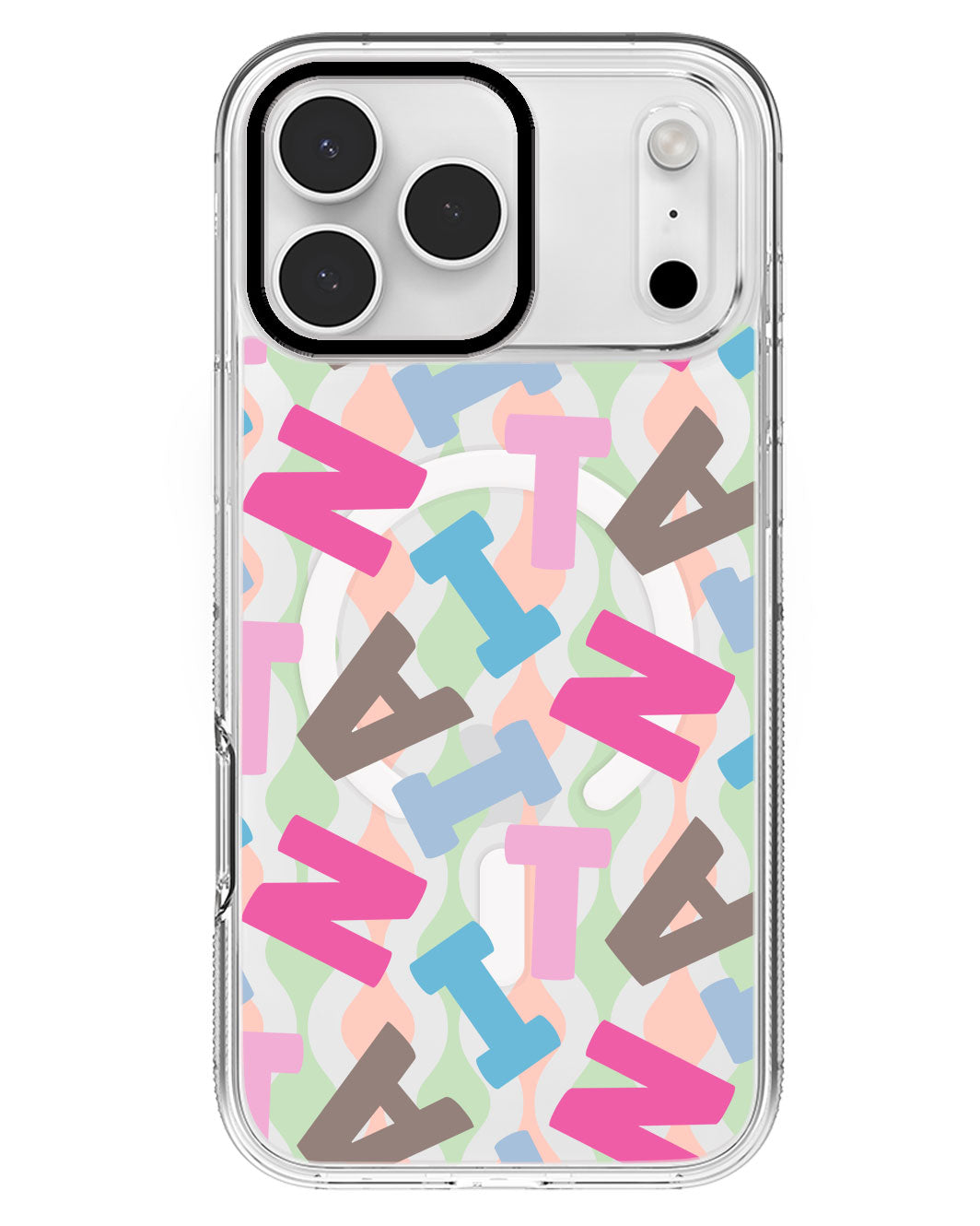 iPhone Rearguard MagSwap - Scattered Monogram 2.0