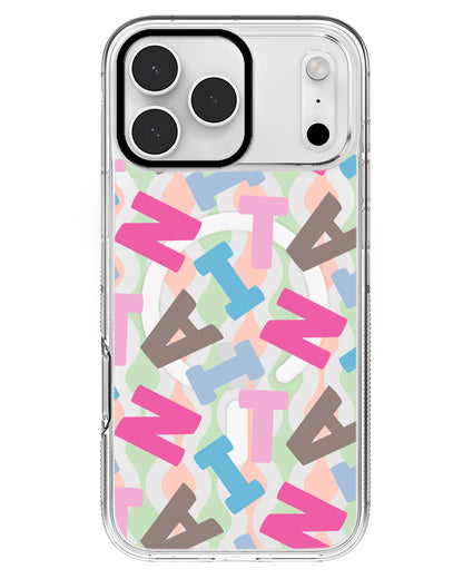 iPhone Rearguard MagSwap - Scattered Monogram 2.0