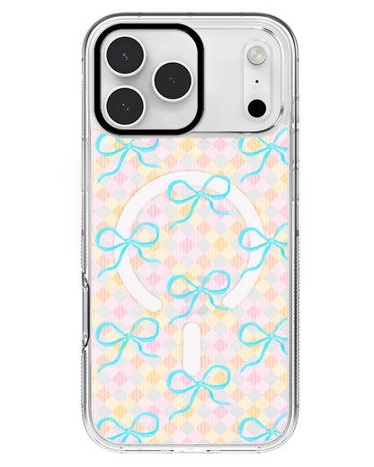 iPhone Rearguard MagSwap - Coquette Blue Bow