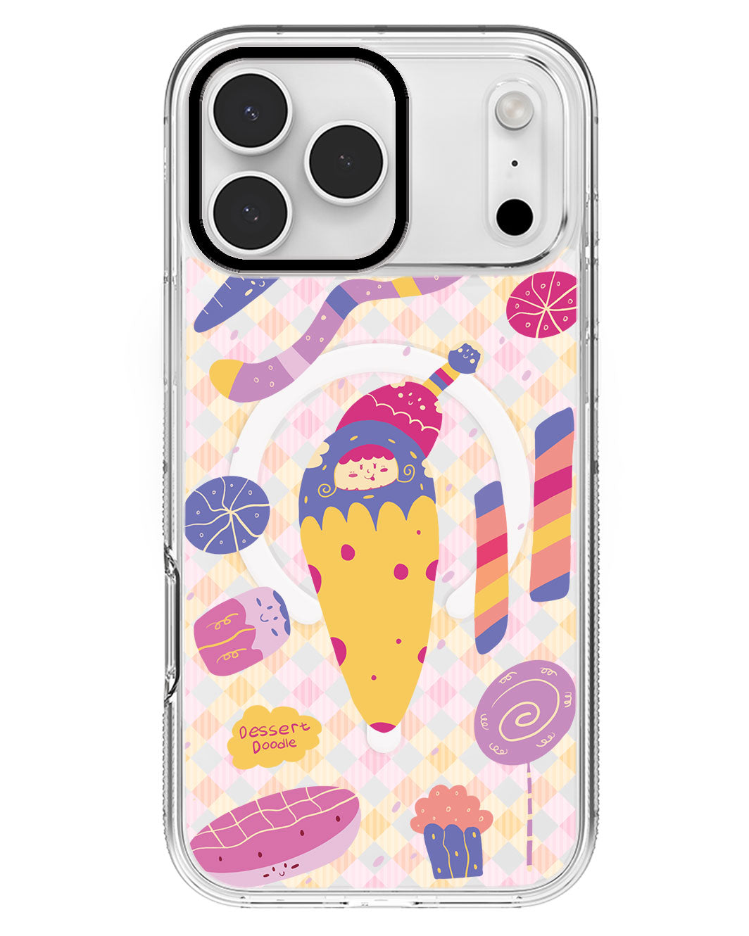 iPhone Rearguard MagSwap - Dessert Doodle